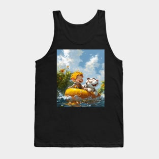 Calvin and Hobbes Nature Tank Top